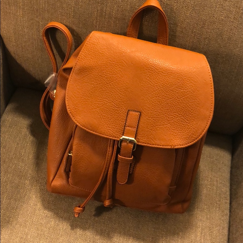 Cognac Nap Sack